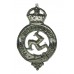 Isle of Man Constabulary Cap/Collar Badge - King's Crown