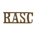 Royal Army Service Corps (R.A.S.C.) Shoulder Title