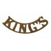 King's Liverpool Regiment (KING'S) Shoulder Title