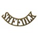 Suffolk Regiment (SUFFOLK) Shoulder Title