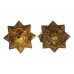 Pair of East Yorkshire Regiment Collar Badges