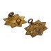 Pair of East Yorkshire Regiment Collar Badges