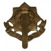 East Yorkshire Regiment WW1 All Brass Economy Cap Badge