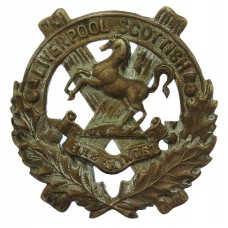 10th (Scottish) Bn. King's Liverpool Regiment (Liverpool Scottish) Cap Badge