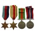 WW2 Prisoner of War Medal Group of Four - Pte. G.W. Hart (Campbell), East Yorkshire Regiment