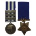 Egypt Medal (3 Clasps - Tel-El-Kebir, Suakin 1884, El-Teb_Tamaai) and Khedives Star 1882 Medal Pair - Pte. J. Johnson, 3rd King's Royal Rifle Corps