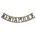 Kenya Police (KENYA POLICE) Chrome Shoulder Title