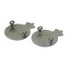 Pair of Monmouthshire Constabulary Enamelled Collar/Epaulette Badges