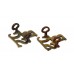 Pair of City of London Police Special Constabulary 'B' Division Collar Badges
