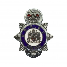 Royal Borough of Kensington & Chelsea Parks Police Enamelled Collar Badge - Queen's Crown