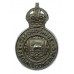 Oxfordshire Special Constabulary Cap Badge - King's Crown