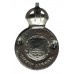 Oxfordshire Special Constabulary Cap Badge - King's Crown