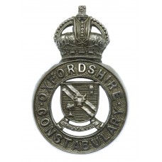 Oxfordshire Constabulary Cap Badge - King's Crown