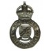 Oxfordshire Constabulary Cap Badge - King's Crown