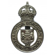 Northampton Borough Police Cap Badge - King's Crown