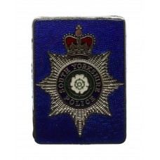 South Yorkshire Police Enamelled Warrant Card Badge - Queen's Crown