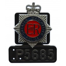 Greater Manchester Police Breast Badge - Queen's Crown