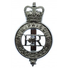 H.M. Prison Service Cap Badge - Queen's Crown