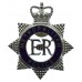 Metropolitan Police Enamelled Cap Badge - Queen's Crown