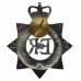Metropolitan Police Enamelled Cap Badge - Queen's Crown