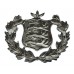 Guernsey Police Coat of Arms Cap Badge