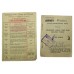 WW2 Medal Group of Three with Dog Tags and Original Documents - Pte. G. Verity, 1st Bn. East Yorkshire Regiment