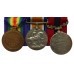 WW1 Distinguished Conduct Medal, British War Medal & Victory Medal Group of Three - Dvr. C.A. Blake, Royal Field Artillery