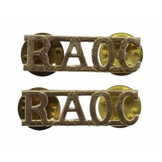 Pair of Royal Army Ordnance Corps (R.A.O.C.) Anodised (Staybrite)