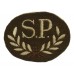 British Army Special Proficiency Pay (S.P) Cloth Proficiency Arm Badge