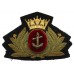 Merchant Navy Officer's Bullion Cap Badge