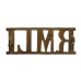 Royal Marine Light Infantry (R.M.L.I.) Shoulder Title