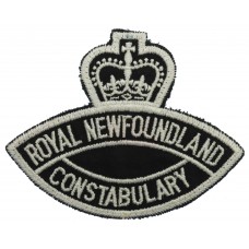 Canadian Royal Newfoundland Constabulary Cloth Patch Badge