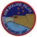 New Zealand Police Air Support Unit Cloth Patch Badge
