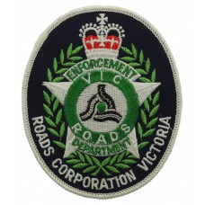 Australia Victoria Police Roads Corporation Enforcement Department Cloth Patch Badge