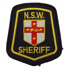 Australia New South Wales Police Sheriff Cloth Patch Badge