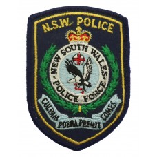 Australia New South Wales Police Force Cloth Patch Badge