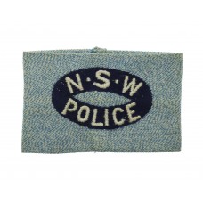 Australia New South Wales Police Cloth Slip On Shoulder Title Epa