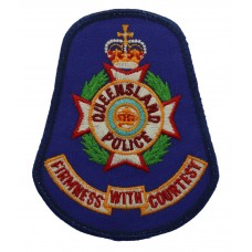 Australia Queensland Police Cloth Patch Badge