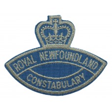 Canadian Royal Newfoundland Constabulary Cloth Patch Badge