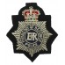Ministry of Defence Police Bullion Beret Badge - Queen's Crown
