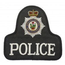 North Wales Police Cloth Bell Patch Badge