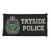 Tayside Police Cloth Patch Badge (Small Type)