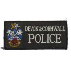 Devon & Cornwall Police Cloth Patch Badge
