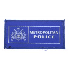Metropolitan Police Cloth Patch Badge (Blue)