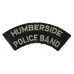 Humberside Police Band Cloth Shoulder Title