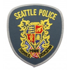 United States Seattle Police Cloth Patch Badge