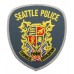 United States Seattle Police Cloth Patch Badge