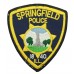 United States Springfield Police ILL. Cloth Patch Badge