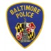 United States Baltimore Police Cloth Patch Badge