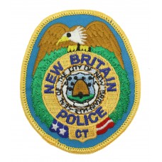 United States New Britain Police CT Cloth Patch Badge